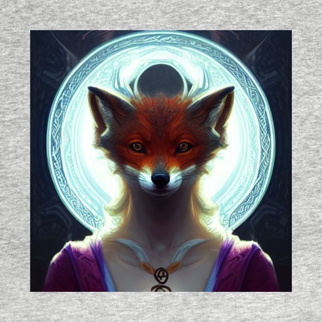 Celtic Fox God by Colin-Bentham